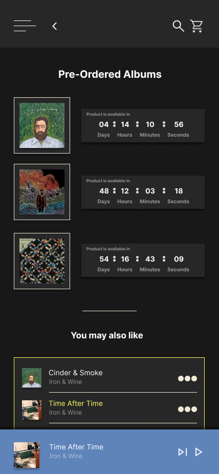 Final Mockups